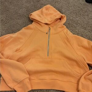 lululemon athletica Apricot Half-Zip Hoodie